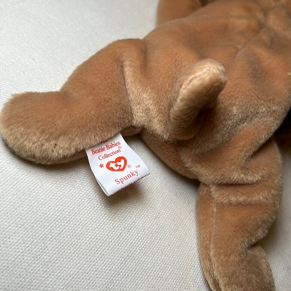 Ty The Beanie Babies Collection Spunky Cocker Spaniel Original Beanie Baby - Picture 7 of 11